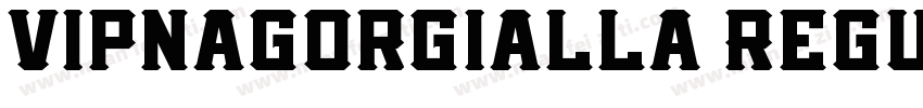Vipnagorgialla Regul字体转换